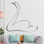 Swan Lines Wall Sticker in 6 Sizes - Wall Sticker - Decoration for Kitchen, Living Room, Bedroom, Bathroom