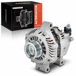 A-Premium Alternator Compatible with Mitsubishi Outlander 2007-2015 3.0L, 12V 120A 6-Groove Pulley Clockwise, Replace# A003TG4491, A003TG4491MI