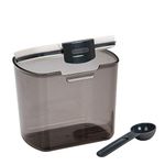 Progressive International PKS-600 1.5-Quart Plastic Coffee ProKeeper Storage Container with Scoop, Tinted