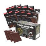 BCW Deck Guard Double Matte Sleeves - Brown, 500 ct