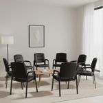 Naomi Home Faux Leather Stackable O