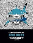 Coloring Books For Boys: Sharks: Ad