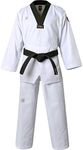 Mooto Korea Taekwondo MTX S2 Uniform Black BK V-Neck Dobok White Uniforms Tae Kwon Do MMA Martial arts Karate WT Logo, White