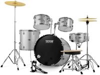 VEVOR Adult Drum Set, 5-Piece, 558.