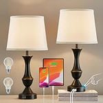 Touch Bedside Lamps for Bedrooms, L