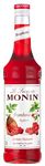 MONIN Premium Raspberry Syrup 700ml for Cocktails and Mocktails. Vegan-Friendly, Allergen-Free, 100% Natural Flavours and Colourings