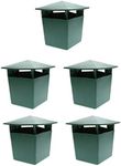 freneci 5 Piece Garden Eco-friendly Snail Cage Slug House Catcher Trap Trapper Control