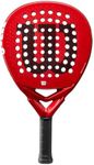 Wilson Bela Elite V2.5 Padel Racket, Carbon fibre/EVA, 365 g, Red