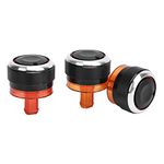 AC Switch Knob, 3pcs Car Air Conditioner AC Fan Control Switch Knob Heater Button Replacement for 206 206+ 207