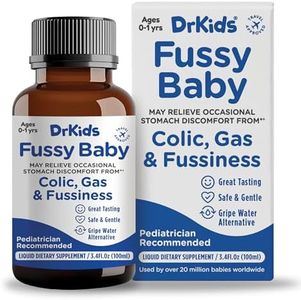 Dr. Kids Fussy Baby Gripe Water for Colic, Gas & Fussiness, 3.4 fl oz