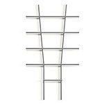 Viirkuja Trellis Metal 1 Piece / Trellis Aid for Climbing Plants / Trellis Tomatoes - 24 x 42 cm - Essential Garden Accessories - For Garden & Indoor Plants such as Monstera (Window Leaf) and Ivy