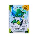 WILLSOW Plantable Book for Children | Plantable Seed Paper Book | Kids Garden Activity Books | Eco-Friendly Gift | Learn to Grow Your own Vegetables and Herbs | Fun Gift Idea for Kids (Basil)