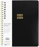 PAPERAGE 2 Year Spiral Bound Planner 2024-2025, 24 Month (January 2024 - December 2025), 8.5 in x 11 in, Monthly Spreads & Yearly Plans, Includes Additional Note Pages & Trackers