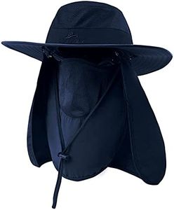 KOOLSOLY Fishing Hat,Sun Cap with UPF 50+ Sun Protection and Neck Flap,for Man and Women
