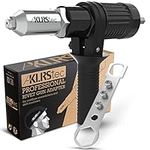 KLRStec Professional Rivet Gun Adapter - Pop Riveter Attachment for Cordless Screwdrivers and Drills - Easy Processing for Pop Rivets