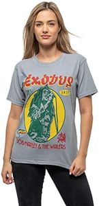 Bob Marley T Shirt 1977 Tour Official Mens Grey Dye Wash XL