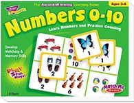 Numbers 0-10 T58102 Match Me Puzzle Game, Ages 3-6.