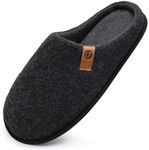 ONCAI Mens Scuff Slippers Cozy Memo
