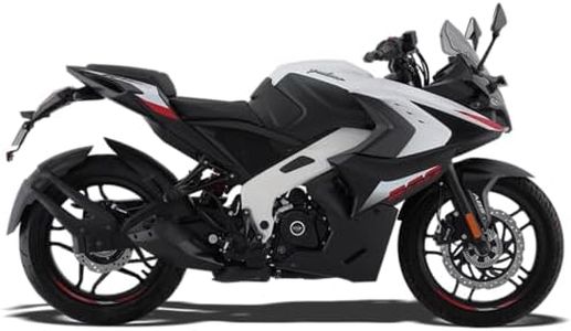 Bajaj Pulsar RS 200 Motorbike/Motorcycle | White booking for Ex-Showroom