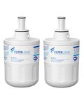 Filterlogic NSF 53&42 Certified DA29-00003G Refrigerator Water Filter, for Samsung DA29-00003B, RSG257AARS, RFG237AARS, HAFCU1, RFG297AARS, RS22HDHPNSR, WSS-1 (Pack of 2)