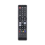 7SEVEN® Compatible with Samsung tv Remote Control Universal Suitable for LCD LED OLED QLED UHD HD Plasma 3D Smart Hub Television with Hotkeys - Match Remotes Keys Exactly with Existing Remote
