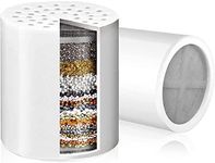 4 Pack Shower Filter Replacement Cartridge, 21 Stage Shower Filter,Universal Fit Shower Softener -Carbon, Calcium Sulphite & KDF-55,Vitamin C,Chlorine Hard Water Filter Softener Purifier