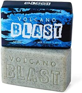 Volcano Blast - Natural Bar Soap, Peppermint-Lime-Champhor, Essential Oil, 7 Oz