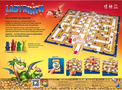 Ravensburger Labyrinth Board Game – Classic Family Strategy Game