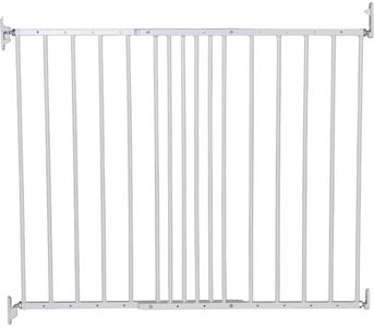 BabyDan MultiDan Baby Safety Gate Wall-Mounted Barrier Protection Fence White