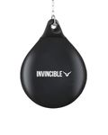 Invincible Tear Drop Aqua Bag, Water Boxing Bag, Black 18