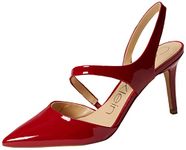 Calvin Klein Women's Geena Pump, Red Patent 609, 8