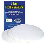 Home Brew & Wine Making - Harris 24cm Filter Papers - Pack of 25