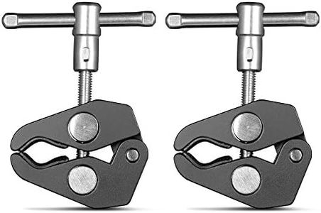 SmallRig Super Clamp(2 Pack) Magic Arm Clamp for DJI Ronin, Camera Monitor, LED Light 2058