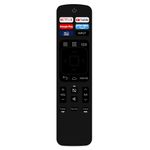 ZIEVA Compatible with Hisense Smart TV Remote– Without Voice – with Hotkeys (Netflix, Prime Video, Google Play, YouTube and Disney Hotstar)