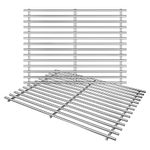 Bar.b.q.s 17" x 25" 51022 BBQ Barbecue Replacement Stainless Steel Cooking Grid Grates Parts Models for Great Outdoors, Charbroil, Grill Chef, Thermos 461262409, Vermont Castings Grills Models