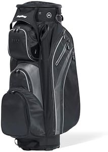 Bag Boy Revolver XP Golf Cart Bag, 14 Way 360⁰ Rotating Top with Full Length Individual Dividers, External Putter Tube, 9 Pockets