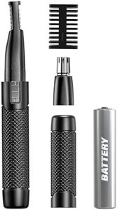 WAHL Manscaper ® 2 in 1 Lithium-Akku Tactical® Dual Sided Augenbrauen- und Nasenhaartrimmer für Männer