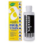 Amodex Ink and Stain Remover – Cleans Marker, Ink, Crayon, Pen, Makeup from Furniture, Skin, Clothing, Fabric, Leather - Liquid Solution - 4 fl oz Bottle (4 Fl Oz (Pack of 2))