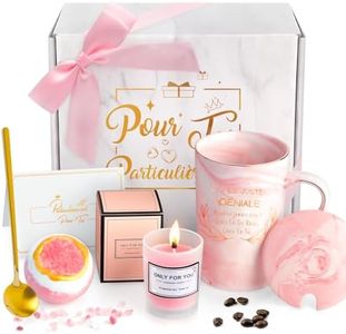 YiksunMY Cadeau Femme, Cadeau Anniversaire Femme, Cadeau Noel Femme, Cadeau Saint Valentin Femme, Cadeau Fete Des Meres, Coffret Cadeau de Tasse Pour Femme, Idee Cadeau Femme, Coffret Cadeau Femme