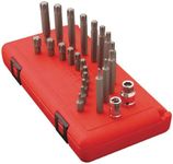 Sunex 9724 Ribe Bit Set, 24-Piece