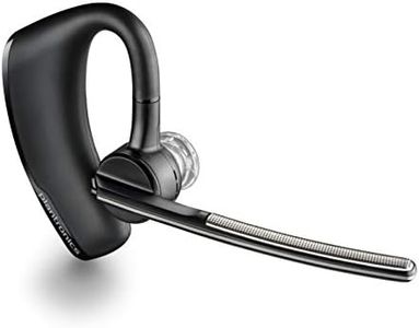 Plantronics - Voyager Legend (Poly) - Bluetooth Single-Ear (Monaural) Headset & Charging Case Bundle - Connect to your PC, Mac, Tablet, or Cell Phone - Noise Canceling