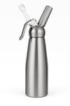 THW® Aluminium Cream Whipper | Professional Whipped Cream Dispenser Canister - 500 mL | Ideal for Home, Café, Hotel & Restaurant Use | Includes 3 Nozzles, Charger Holder & Whipper Valve Brush
