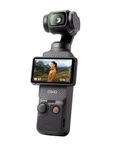 DJI Osmo Pocket 3, Vlogging Camera with 1'' CMOS & 4K/120fps Video, 3-Axis Stabilization, Fast Focusing, Face/Object Tracking, 2" Rotatable Touchscreen, Small Video Camera for Photography, Youtube