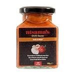 Ntsama Hot Chilli Sauce Ginger and Garlic Sauce 180g – Crated for Enhancing Fish, Chicken, Meat, Pasta, Vegetable - Homemade from Scotch Bonnet Peppers – Kebab Sauce