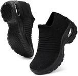 HKR Slip on Womens Trainers with Ar