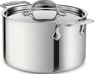 All-Clad 4303 Stainless Steel Casserole Pot With Lid, 2.8 Litres, 20.3 cm