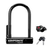 Kryptonite Keeper Mini 6 w/bracket Lock - Black, Mini