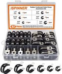 ISPINNER 52pcs Cable Clamps Assortm