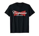 Funny Carpenter T-Shirt King of Tra