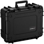 Condition 1 20" Large Waterproof Protective Hard Case with Foam, Model 253, Watertight IP67 Dust Proof and Shock Proof TSA Friendly Portable, Made in USA, 20.16"x16.85"x8.37" Black